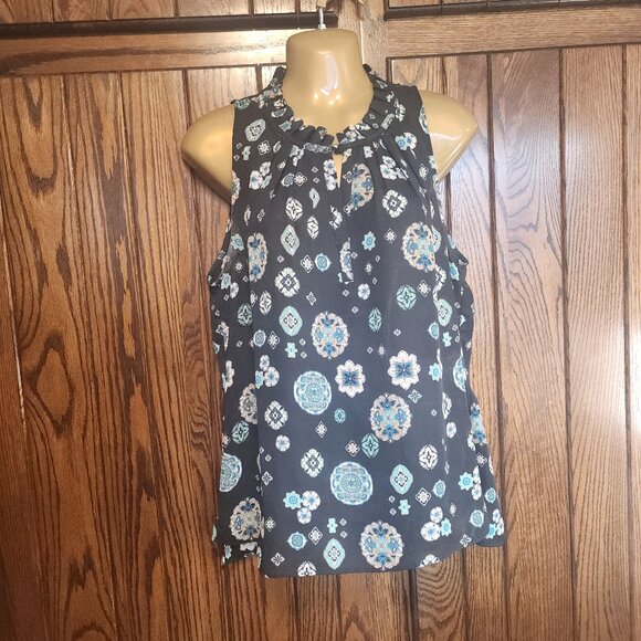 LAUNDRY BY SHELLI SEGAL Sleeveless Blouse - Picture 1 of 4